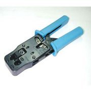 Alicate Decapador e Crimpador Speedlan para Conectores RJ11/12/44/45 (6P e 8P), Possui Lâminas Resistentes e P