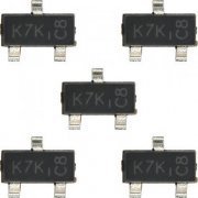5x Mosfet N-Channel DMN60 DMN601K K7K C8 SOT-23-3 original Diodes Incorporated