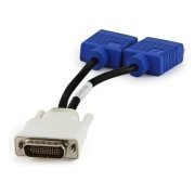 Adaptador DMS-59 Macho para 2 VGA Femea 
