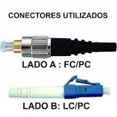 DMXFLM830L0120 ROSENBERGER Cordão Optico FC-PC LC-PC 12,0mts