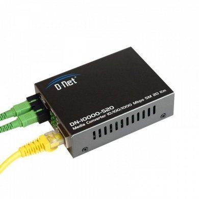 DN-10000-S20 D-NET Conversor de mídia Ethernet Fibra LX Monomodo