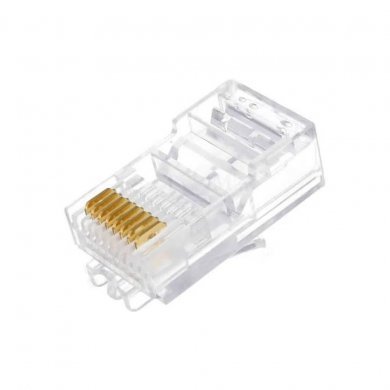 DN-CM-CAT5E-UN D-Net conector de passagem EZ RJ45 CAT5E unitário