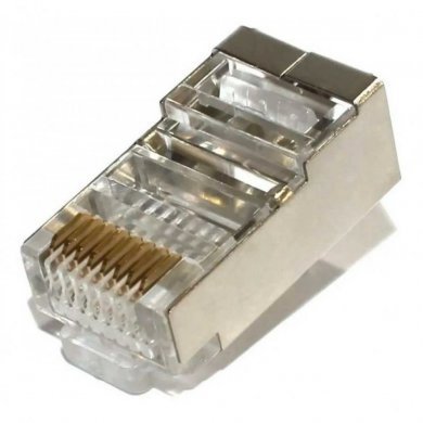 DN-CM-CAT6-B D-Net conector RJ45 Blindado Macho CAT6 PassagemEZ