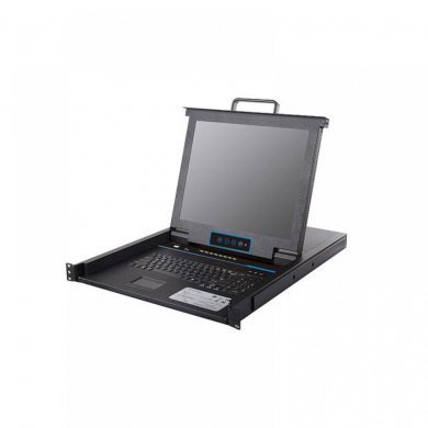 DN-KVM1000 D-NET Gaveta KVM LCD 17 Polegadas 1U 1 Porta