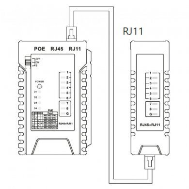 DN-TEST-POE D-Net Testador Cabos Rede RJ45 RJ11 - PoE