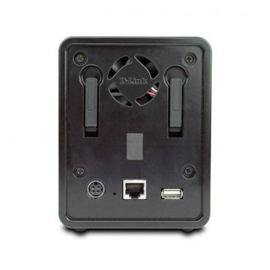 DNS-323 Unidade NAS D-Link DNS-323 2 Baias RAID 0,1 and JBOD, HDD SATA 3.