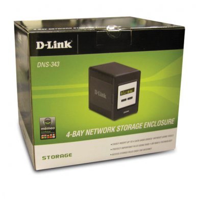 DNS-343 Unidade NAS D-Link 4 Baias