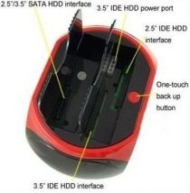 DOCK-875 Dock Station para 2 HD SATA e IDE USB 2.0
