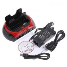 DOCK-875 Dock Station para 2 HD SATA e IDE USB 2.0