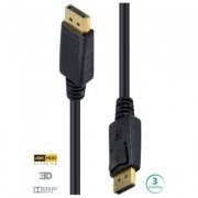 Vinik cabo DisplayPort 1.3v Ultra HD 4K 120Hz 3 metros 5120x2880px 60Hz 8 canais de áudio
