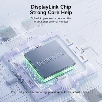 Hagibis adaptador USB 3.0 2x HDMI 4K 60Hz