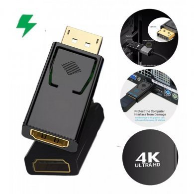 Conversor Displayport M para HDMI F