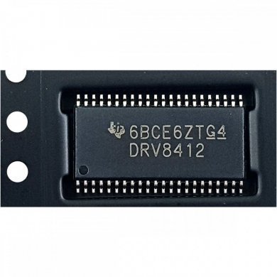 DRV8412DDWR Driver motor de passo 70V 6A Dual H-bridge