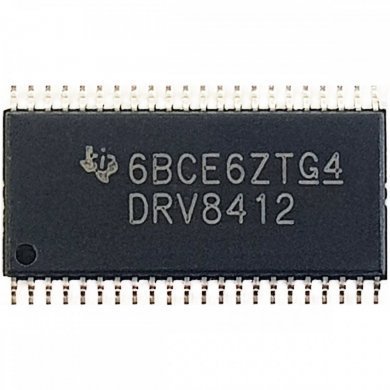 DRV8412DDWR Driver motor de passo 70V 6A Dual H-bridge