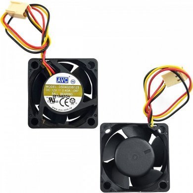 Fan Cooler AVC 40x40x20mm 12V 0.4A conector 3 fios