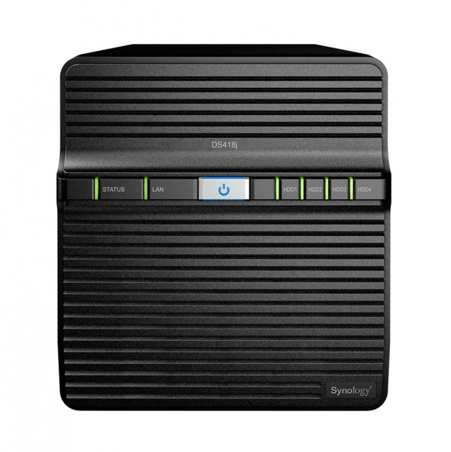 Synology DS418j NAS 4ベイ DS418J Synology NAS 4 Baias SATA até 40TB