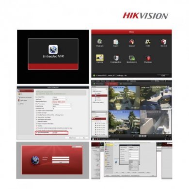 DS-7616NI-E2/16P NVR HIKVISION 16CH 8 Portas PoE