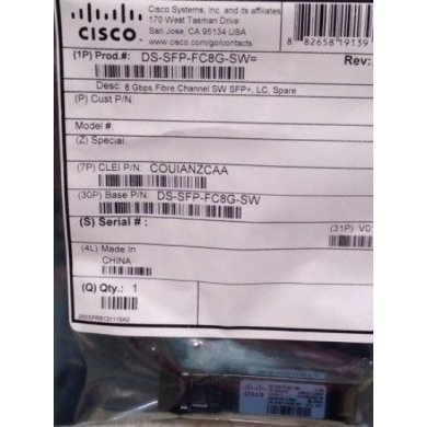 DS-SFP-FC8G-SW CISCO Tranceiver 8GB SFP+ 500m 850nm