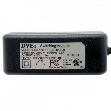 Evo-Lite DVE Fonte de Alimentação Chaveada 12V 1A