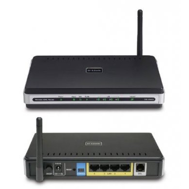 DSL-2640B Modem ADSL2 e Roteador Wireless D-Link