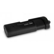 Pen Drive Kingston 8GB DataTraveler 100 G2, Cor Preto, Velocidade de Leitura: 10MB/seg e Gravação: 5MB/seg, Co
