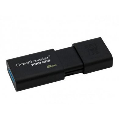 DT100G3/8GB Pen Drive Kingston 8GB USB 3.0 Geração 3
