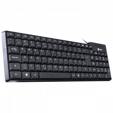 Vinik teclado compacto USB preto ABNT2 1.8m