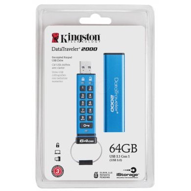 DT2000/64GB Kingston Pen drive 64GB DataTraveler® 2000