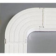 Dutotec CURVA HORIZONTAL 90 R30 25MM PLANA LISA 