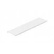 Dutotec PERFIL TAMPA RANHURADA BRANCO - BARRA 3M TAMPA PARA BASE DE CANALETA BARRA 3 METROS