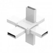 Dutotec CAIXA DE DERIVAÇÃO ALUMINIO TIPO X 2X2 45MM 