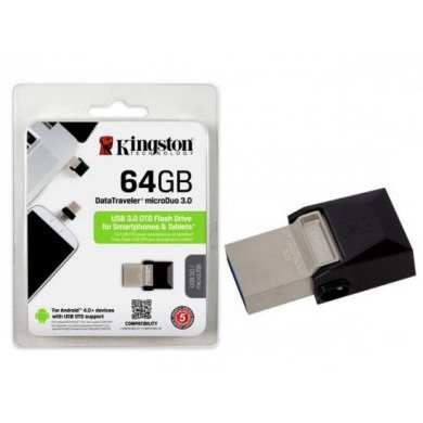 DTDUO3/64GB Pen Drive Kingston Micro Duo 64GB