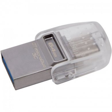DTDUO3C/64GB Pen Drive Kingston DT Micro Duo 64GB