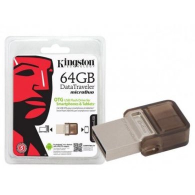 DTDUO/64GB Pen Drive Kingston Micro Duo 64GB