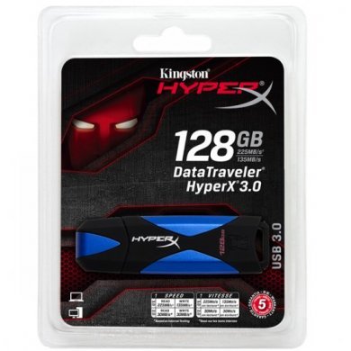 DTHX30/128Gb Pen Drive Kingston 128GB HyperX 3.0