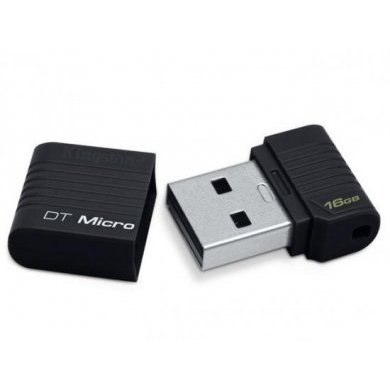 Pen Drive Kingston DT Micro 16GB Preto