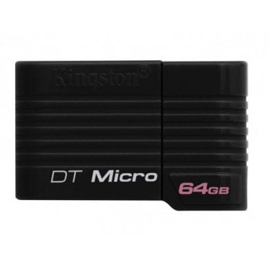 Pen Drive Kingston DT Micro 64GB Preto