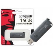 Pen Drive Kingston 16GB DataTraveler SE8 USB 2.0 Cinza