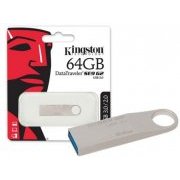Kingston Pen Drive 64GB DataTraveler SE9 G2 USB 3.0 Prata