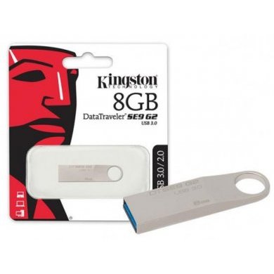 DTSE9G2/8G Pen Drive Kingston DT SE9 G2 8GB Prata