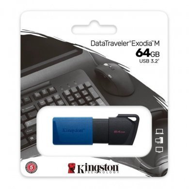 Kingston Pendrive 64GB DataTraveler Exodia M