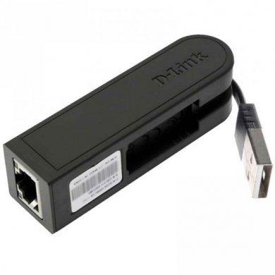 DUB-E100 D-Link conversor USB RJ45 ethernet 10/100Mb