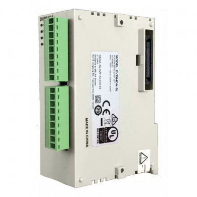 DVP04DA-SL DELTA Módulo  de expansão DVP-S Slim p/ CLP