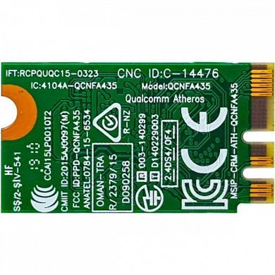 DW1810 Placa wifi Atheros QCNFA435 Dual Band BT 4.1