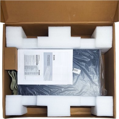 D-Link wireless switch 24x Giga PoE 4x SFP 10GB L2+