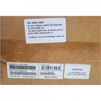 D-Link wireless switch 24x Giga PoE 4x SFP 10GB L2+