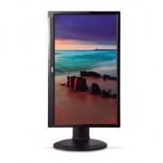 Monitor LED AOC 21.5 Polegadas Com ajuste de altura Pivo 90G Full HD Widescreen VGA DVI
