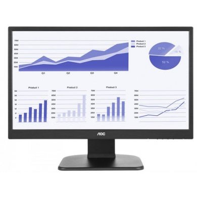 E2270PWHE AOC Monitor LED 21.5 Polegadas FULL HD