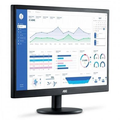 AOC MONITOR 21.5 LED FULL HD 1920X1080 HDMI E VGA