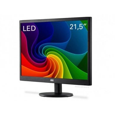 AOC Monitor LED 21.5 Polegadas Full HD